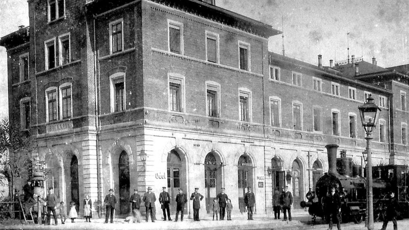 Der historische Backnanger Bahnhof und die Bahnhöfe der Murrtalbahn Stadtarchiv Backnang