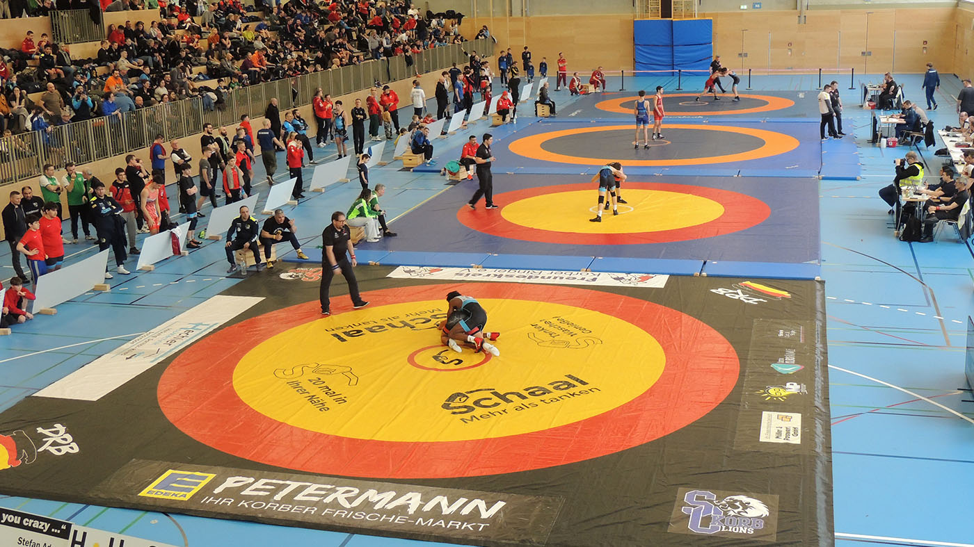 Die Großveranstaltung Württembergische Meisterschaften im Freistil