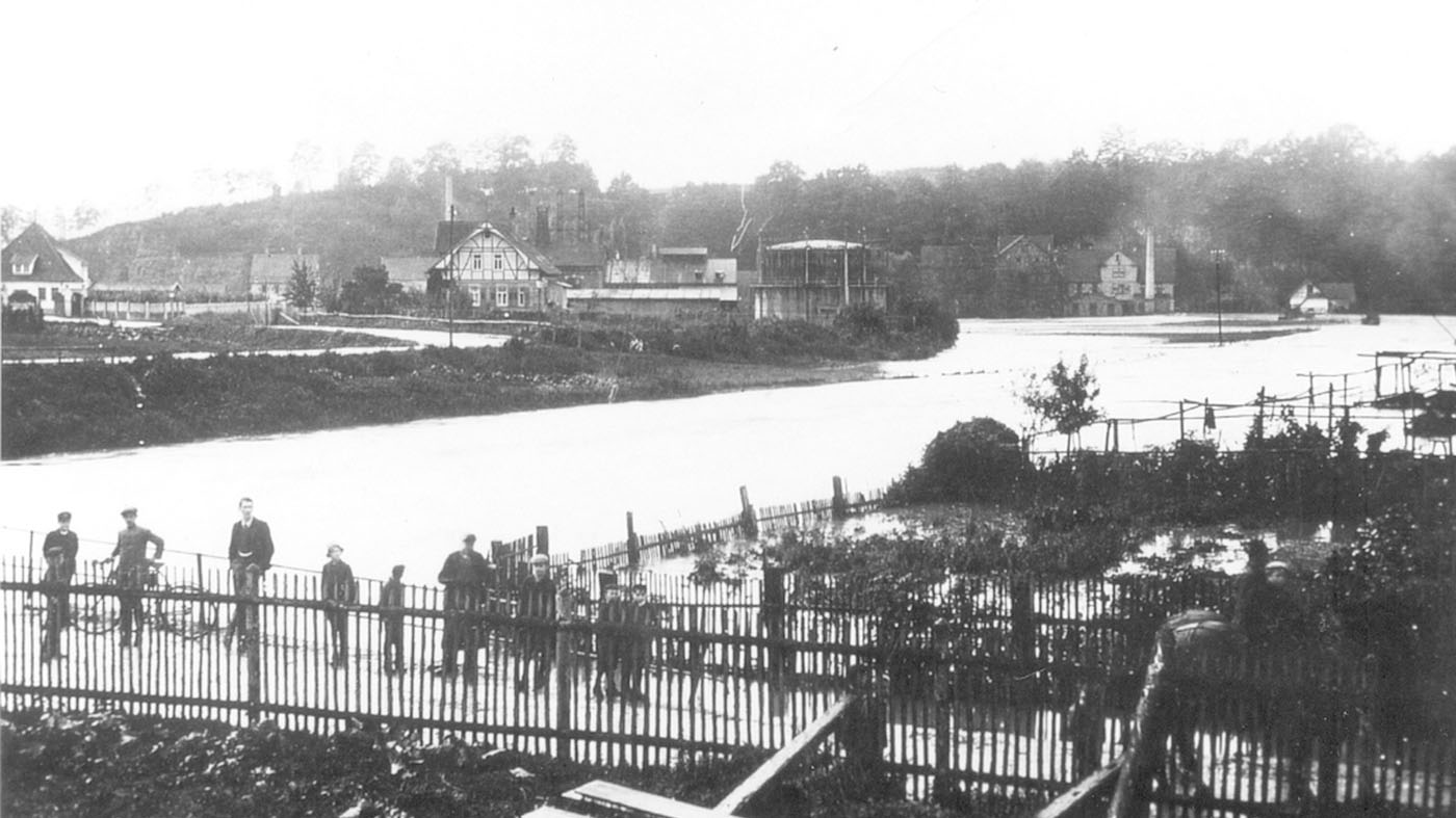 Hochwasser und eine Tote in der Murr Vor 150 Jahren in Backnang 
