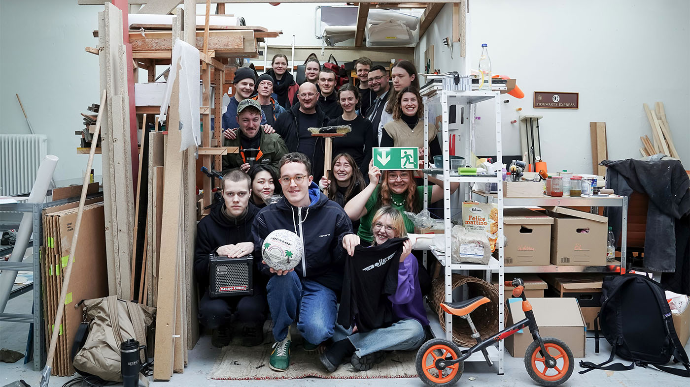 Die Klasse Reto Boller im Atelier an der Stuttgarter Kunstakademie Galerie der Stadt Backnang