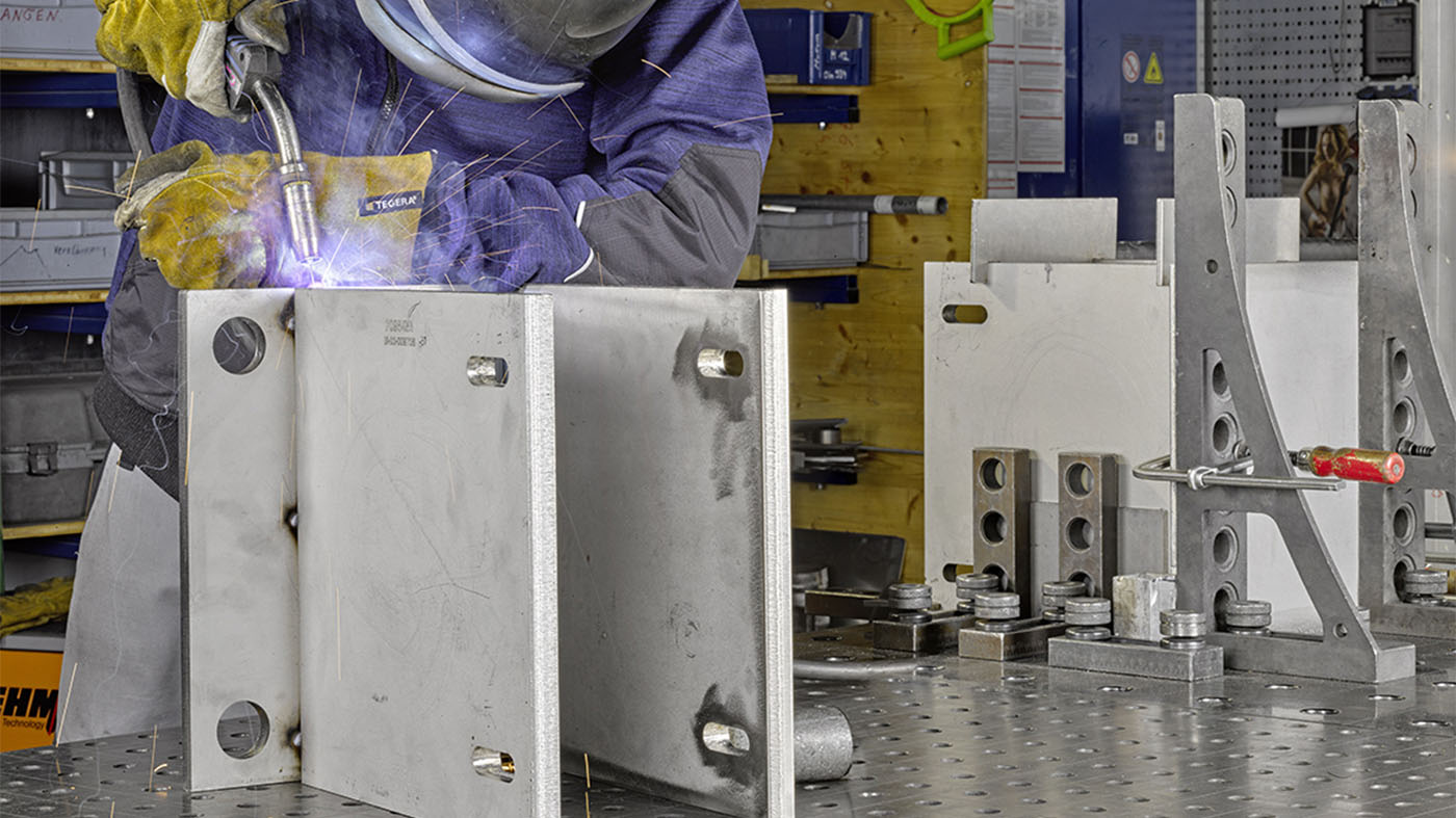 Schweißen – Verbindung von Metall-Teilen