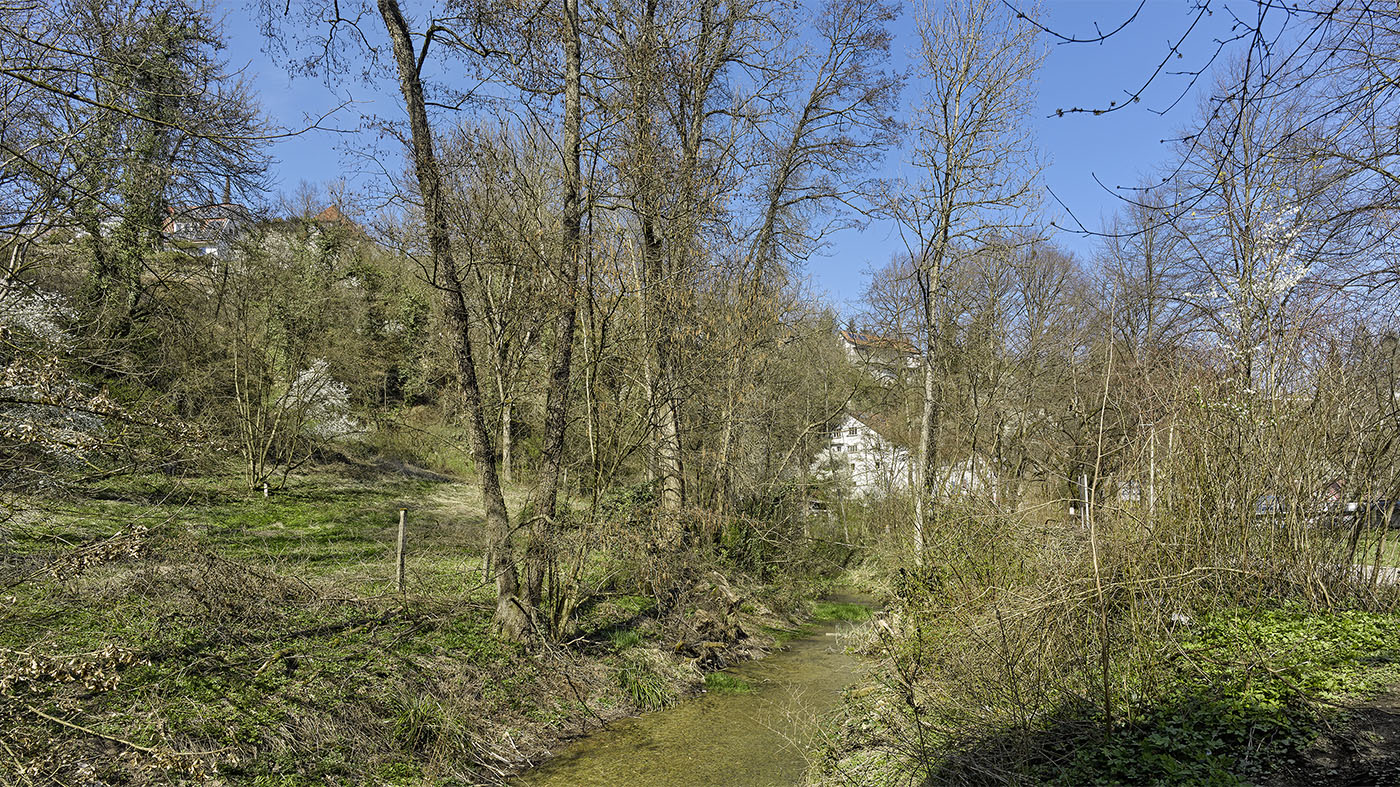Mühlkanal, Talstarße Backnang