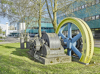 Dampfmaschine Krafterzeugung Technik vor 100 Jahren Bernhard J. Lattner