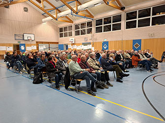 Zahlreiche Hausbesitzer informierten sich beim Maubacher Wärmepumpenabend | © Stadtverwaltung Backnang, Pressestelle