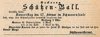  Musik und Tanz im Fasching 1876 Vor 150 Jahren in Backnang – Teil 11