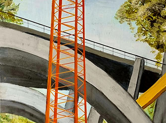 Ausstellung der Malgruppe „EigenArt“ in der Volkshochschule Backnang