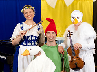 Kinderkonzert auf den Spuren von Nils Holgersson FlauschOhren-Konzert im Backnanger Bürgerhaus