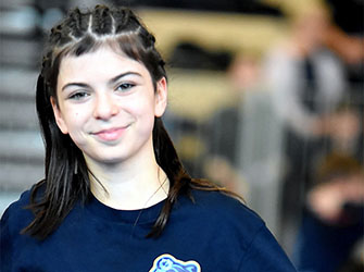 Elif Karabacak von der TSG Backnang erreichte bei der Offenen