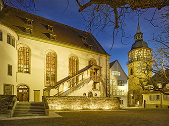 Freithof, Stiftkirche und Stadtturm Backnang
