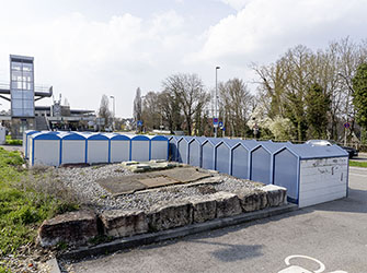 Radabstellanlage Bahnhof Backnang