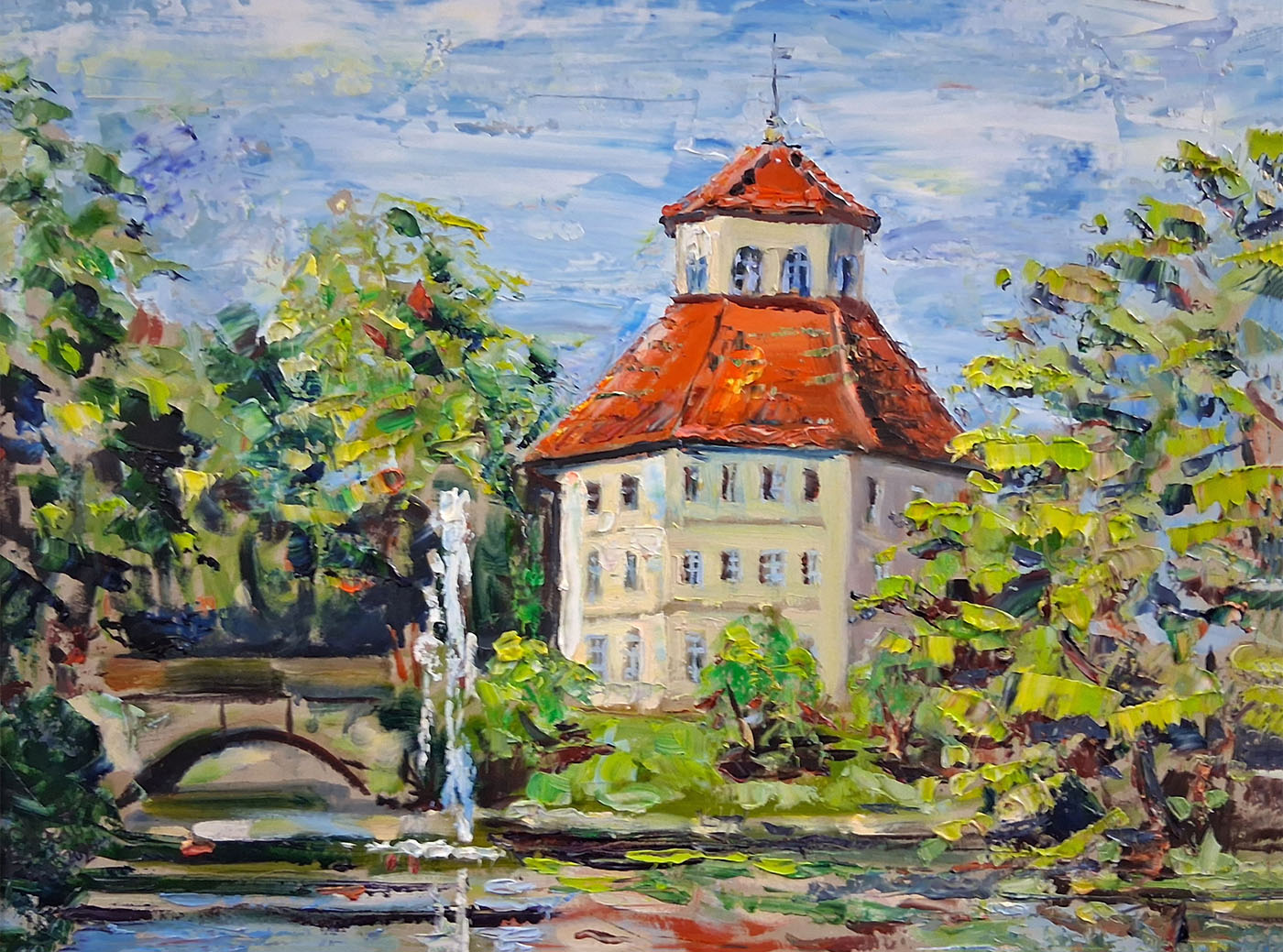 Wasserschloss in Oppenweiler, Julia Matveyeva 