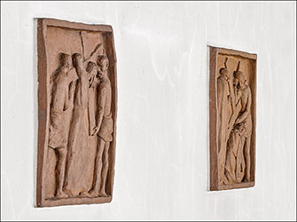 Kreuzwegstationen in der St. Johannes Kirche, Backnang