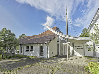 1993 Evangelische Markuskirche | Nansenstraße