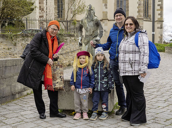 Stadtrundgang für Kinder am Karsamstag