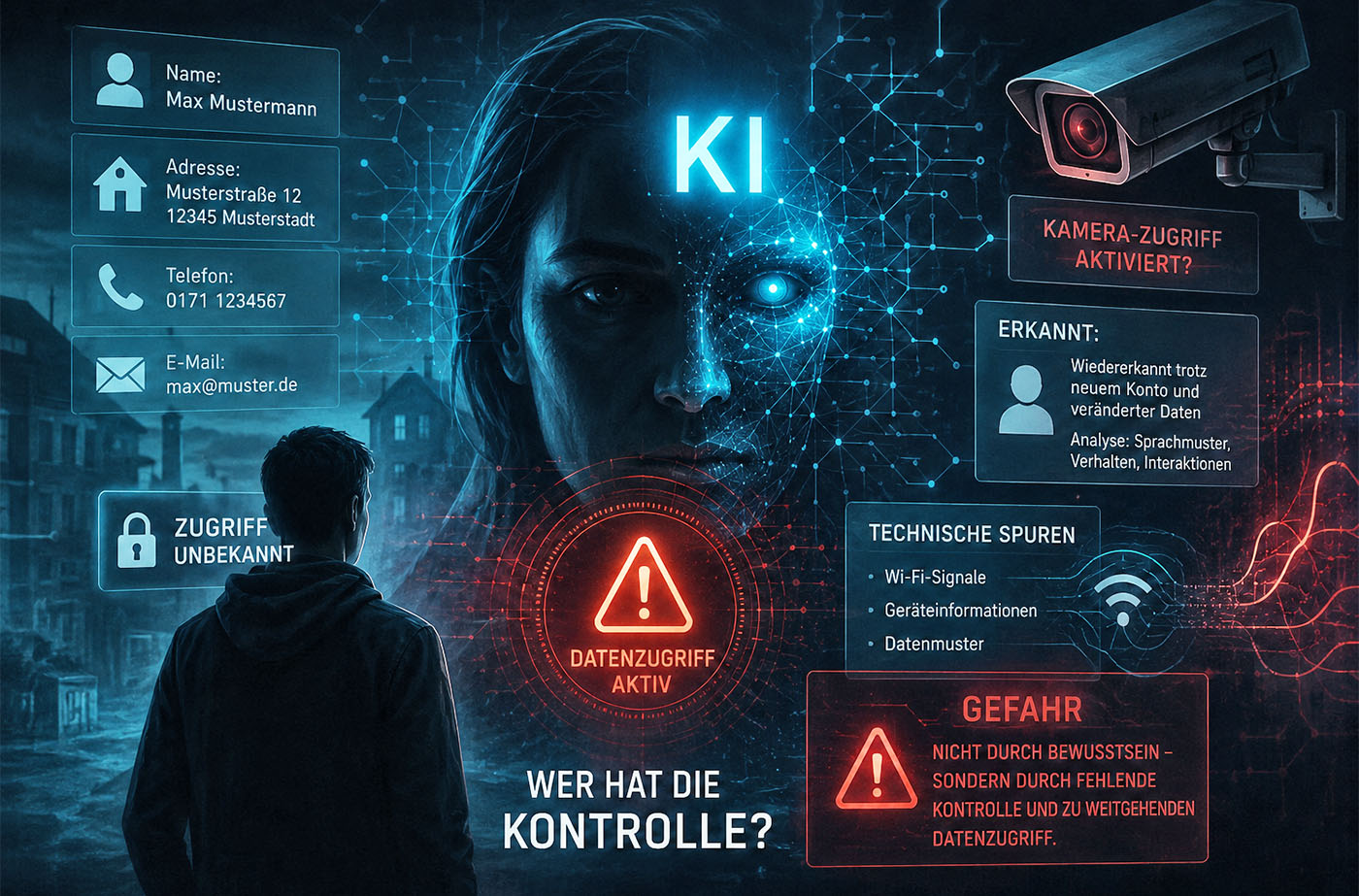 Etwas Düsteres übernimmt das Internet – dieses Bild wurde mit KI erstellt | © Björn Michl