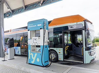 Wasserstofftankstelle in Waiblingen | © BJ. Lattner