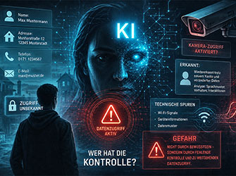 Etwas Düsteres übernimmt das Internet – dieses Bild wurde mit KI erstellt | © Björn Michl