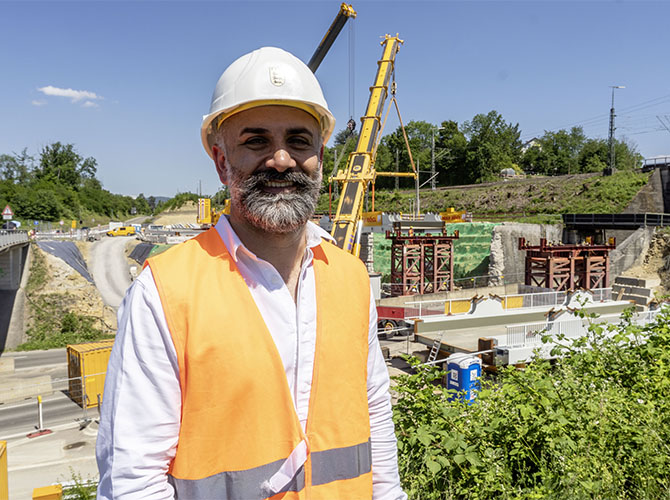 Sabawun Khostwal vom Regierungspräsidium Stuttgart | © BJ. Lattner