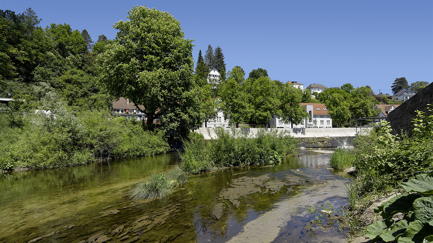Murrwehr beim Biegel, Backnang | © BJ. Lattner