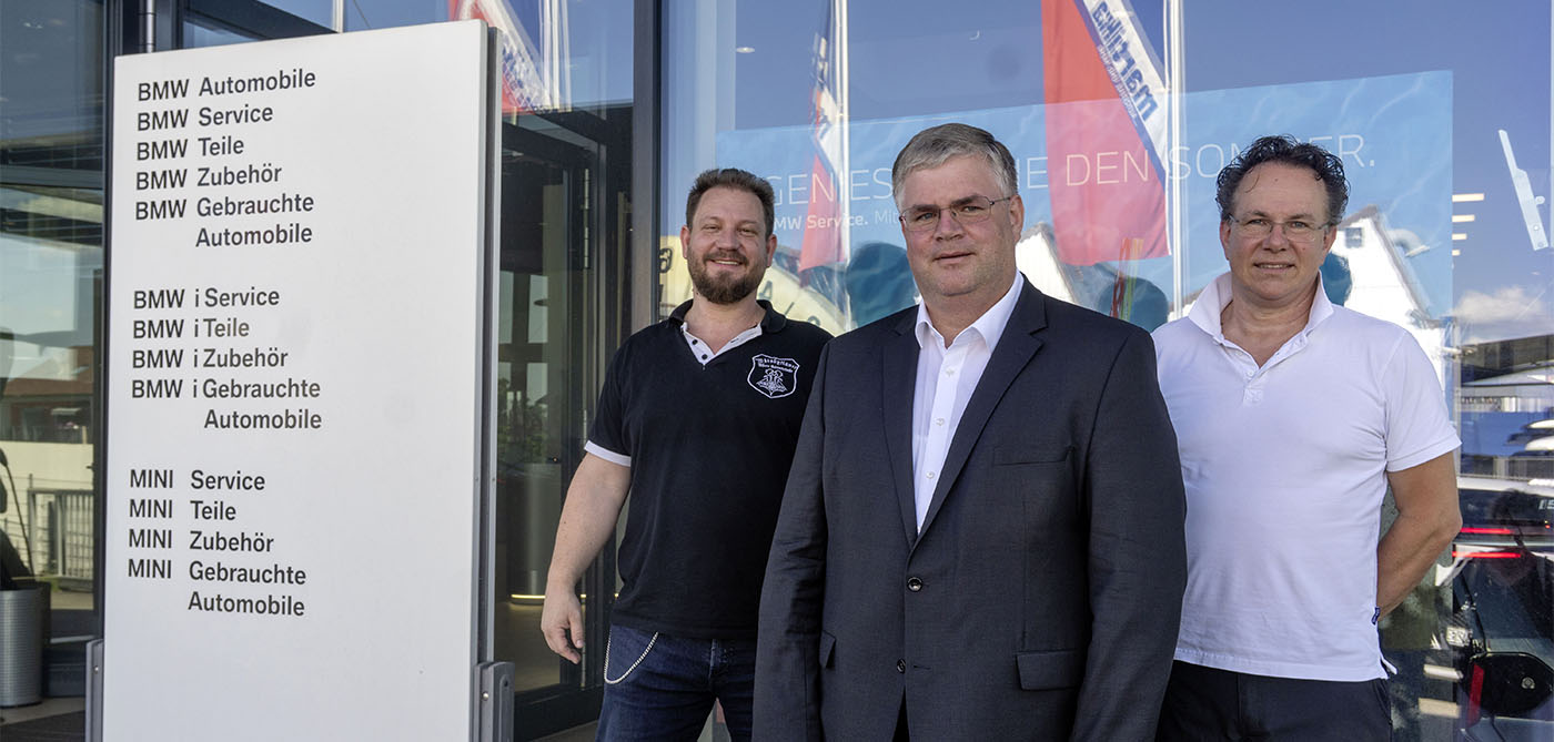 Thorsten Büttner | Markus Mulfinger | Rainer Roos v. l. n. r | © BJ. Lattner