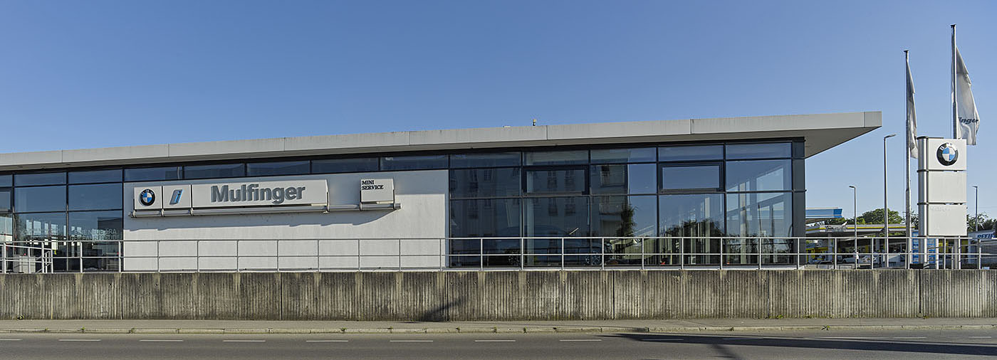 Autihaus Mulfinger in der Stuttgart Straße, Backnang | © BJ. Lattner