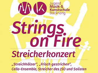 Strings on Fire | © Stadtverwaltung Backnang Pressestelle