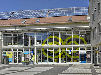 Stadtbücherei Backnang Im Biegel 13, Backnang | © BJ. Lattner
