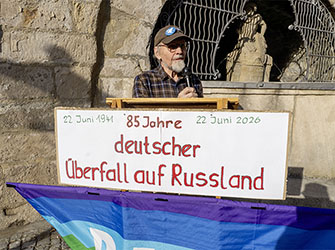 Friedrich Gehring – Straßen-Kabarett | © BJ. Lattner