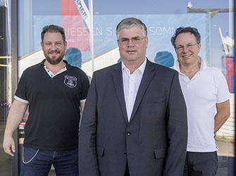Thorsten Büttner | Markus Mulfinger | Rainer Roos v. l. n. r | © BJ. Lattner