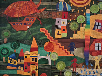 Farbenfroher Quilt | © Klaus J. Loderer