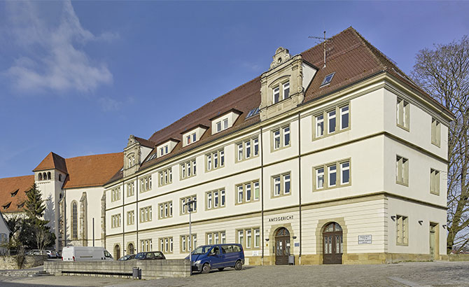 Stiftshof und ehemaliges Schloss | © BJ. Lattner