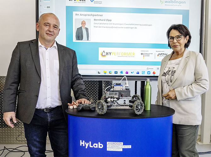 Dr. Isolde Fleuchaus und Bernhard Zipf | © BJ. Lattner