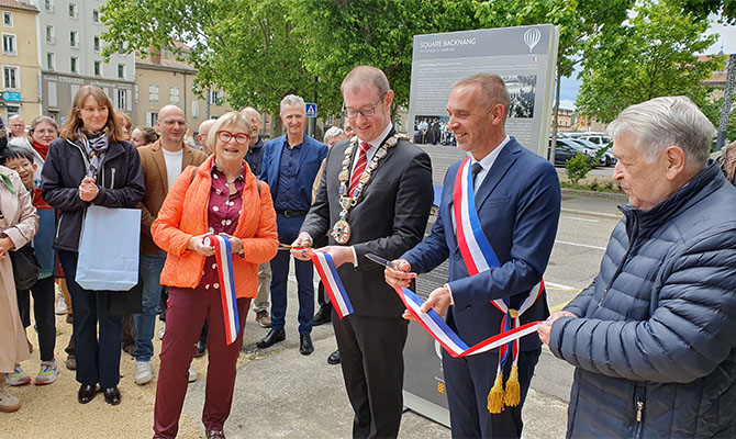Square de Backnang | © Verein Freunde der Städtepartnerschaft Backnang-Annonay