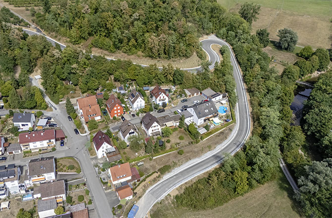 L 1114 von Kirchberg nach Burgstall | © BJ. Lattner