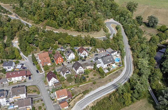 L 1114 von Kirchberg nach Burgstall | © BJ. Lattner