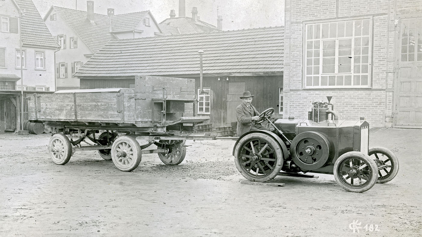 Die Zugmaschine Z 1 „Suevia“ wurde Mitte der 1920er-Jahre entwickelt | © Technikforum Backnang