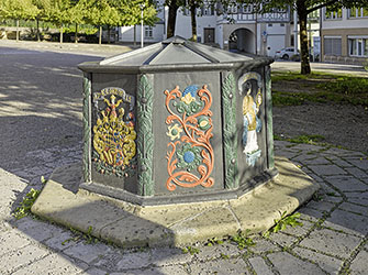  Tugendbrunnen | Stiftshof, Backnang | © BJ. Lattner
