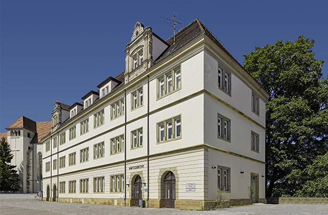 Ehemaliges Schloss | Stiftshof, Backnang | © BJ. Lattner