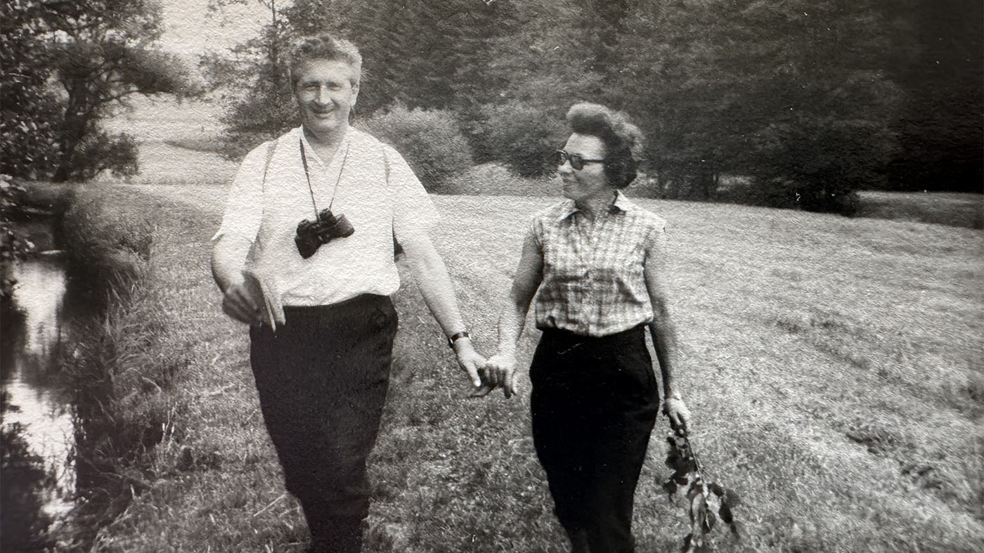 Friedrich und Lore Beutel beim Wandern | © Archiv Beutel