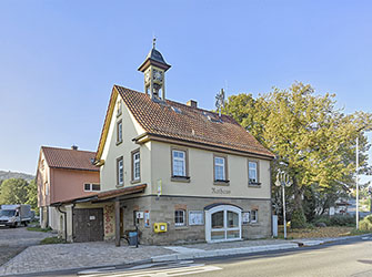 Altens Heutensbacher Rathauses Allmersbach im Tal | © BJ. Lattner