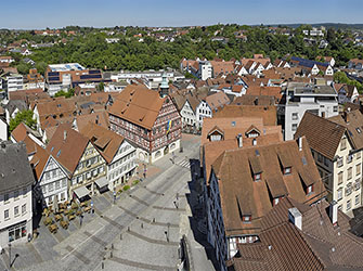 Panorama Innenstadt Backnang | © BJ. Lattner
