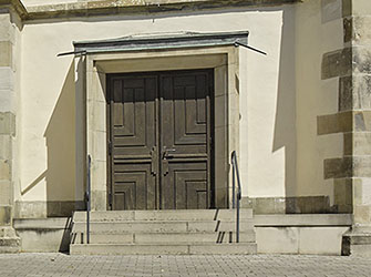 Eingangstüre zur Stiftskirche | © BJ. Lattner