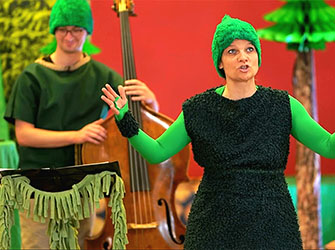 Das FlauschOhren-Ensemble im Bürgerhaus | © Kathrin Bonke