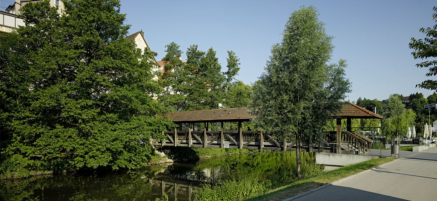 Bild der Woche – Ehemaliger Steeg über die Murr – Bleichwiese | © BJ. Lattner