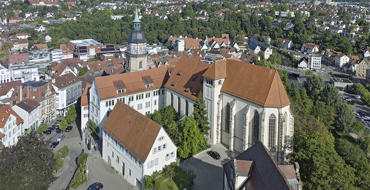Stifthof Backnang Schoss Stiftskirche Stadtturm 