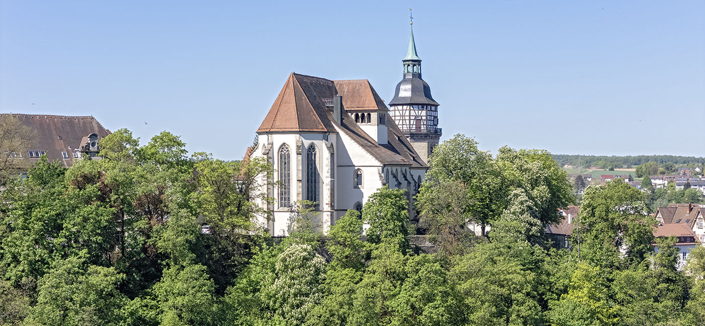Stiftskirche Backnang auf dem Burgberg